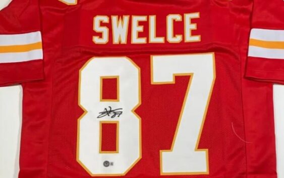 Travis Kelce brands jersey with nickname for Taylor Swift romance