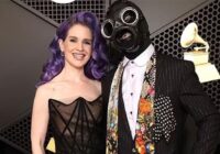 Kelly Osbourne’s jaw-dropping weightloss transformation unveiled in sleek black at Grammy